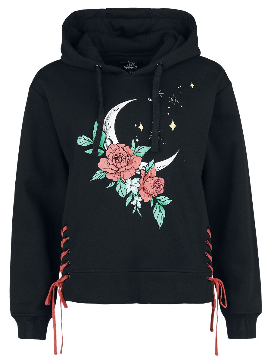 Sweat à Capuche Avec Large Imprimé et Laçage | Full Volume by EMP Sweat-shirt à capuche