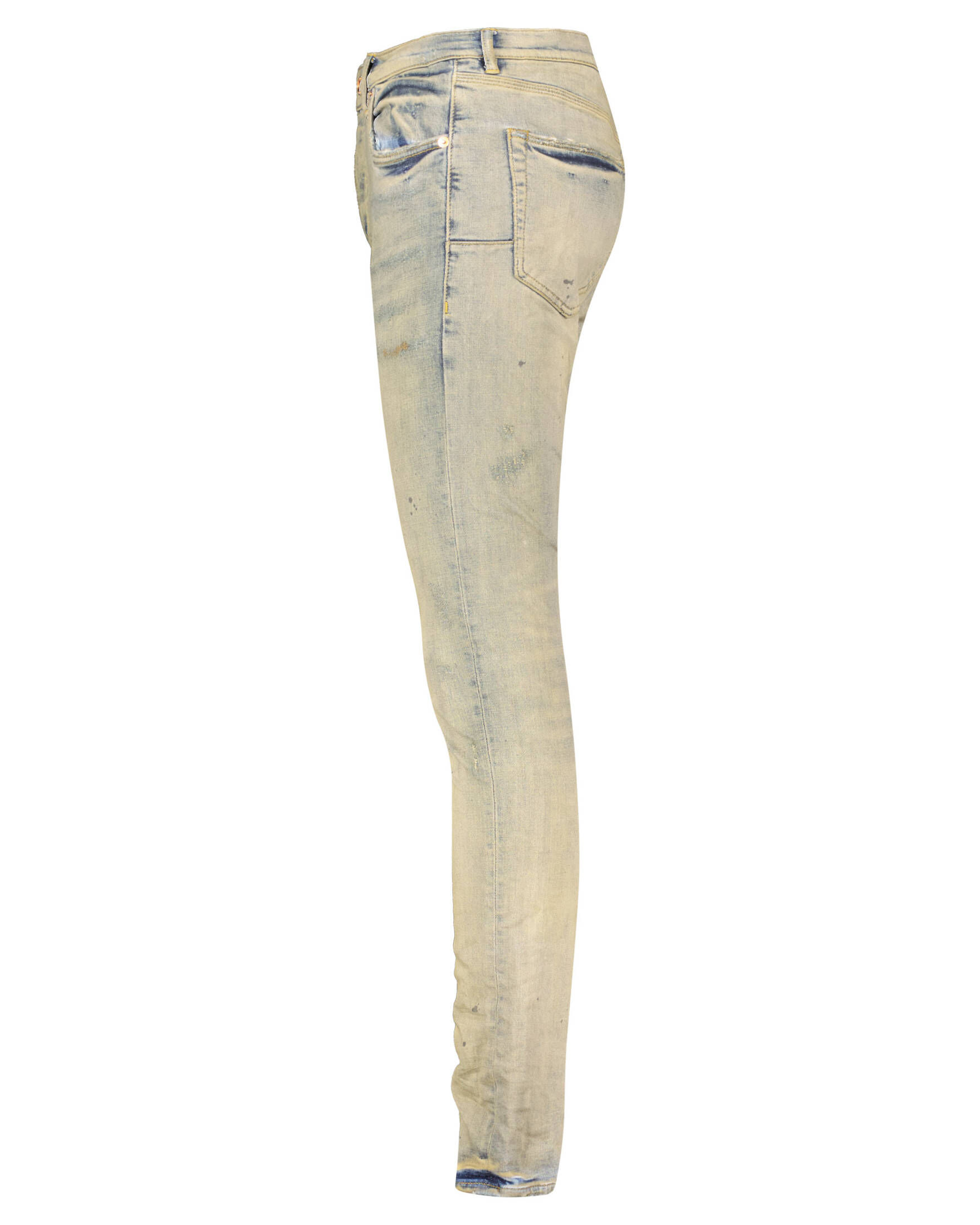 Purple Brand| Herren Jeans PAINT SPLATTER DISTRESSED Skinny Fit