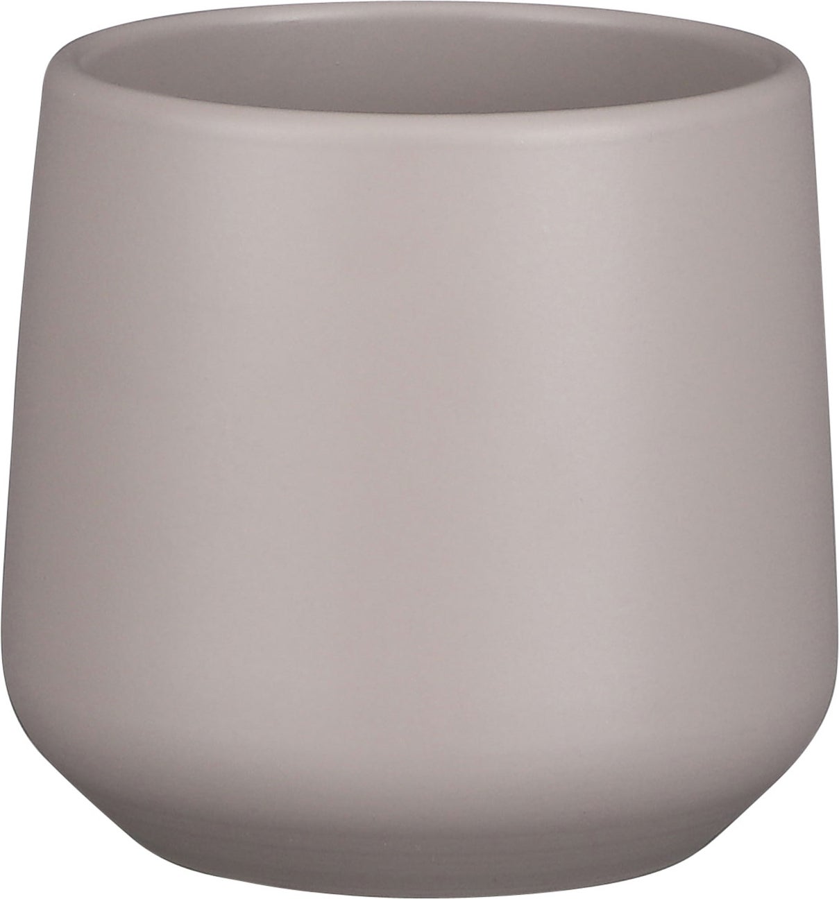 Mica Decorations bloempot Amber taupe D 12,5 H 13,5 cm