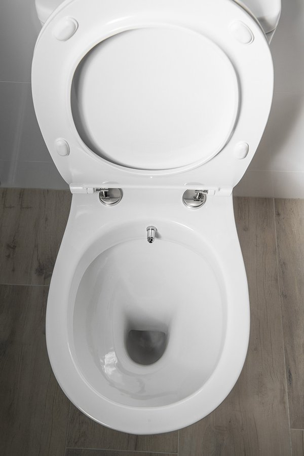 Sapho Kario staande douche wc zonder zitting wit