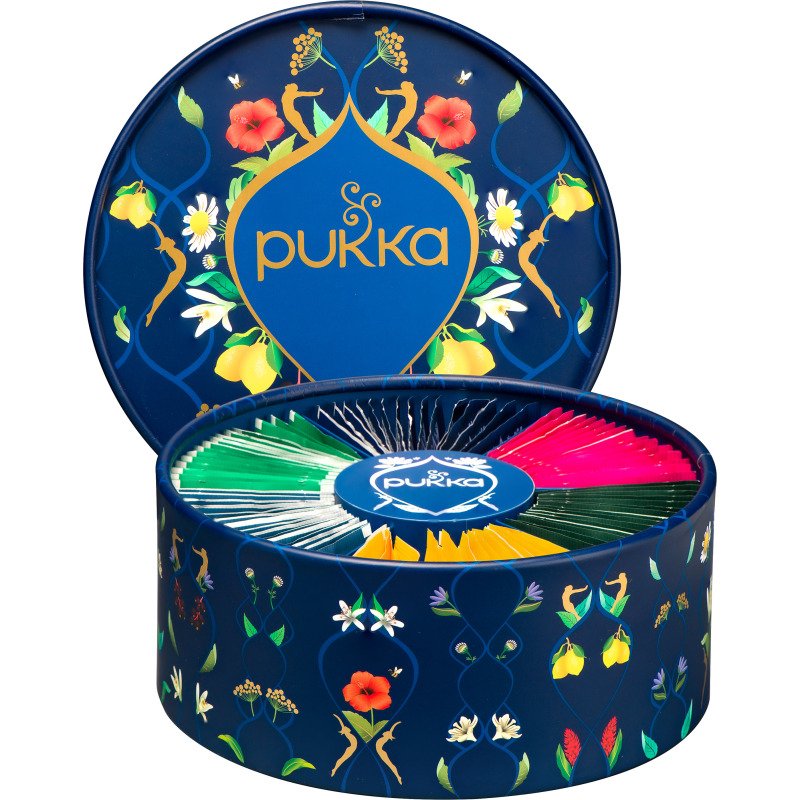 Thés et infusions Bien être au travail Bio Pukka - Coffret de 90 sachets