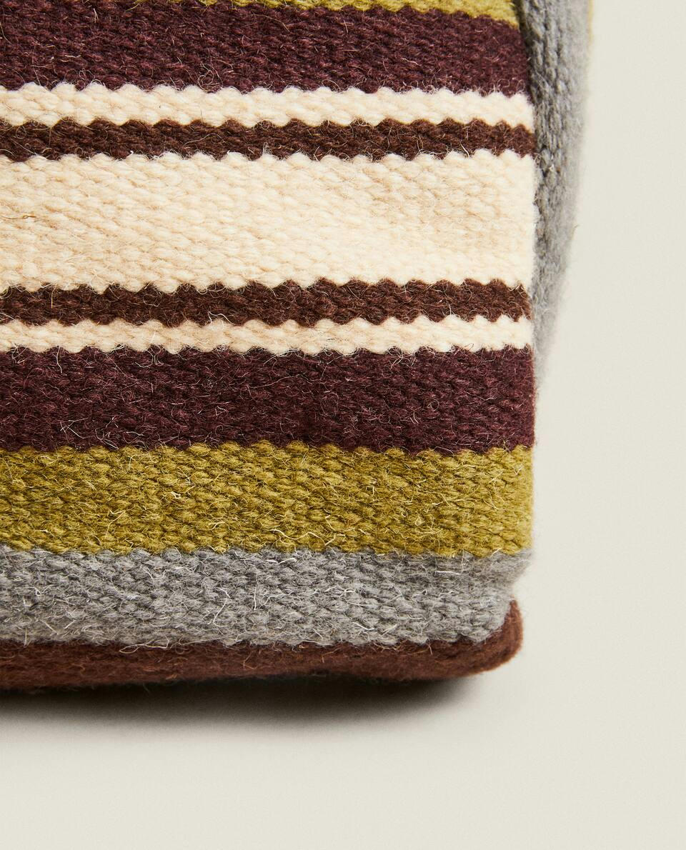 BOLSA DE VIAGEM DE LÃ MULTICOLORIDA