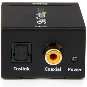 StarTech.com Convertisseur audio coaxial numérique ou Toslink optique SPDIF vers RCA stéréo