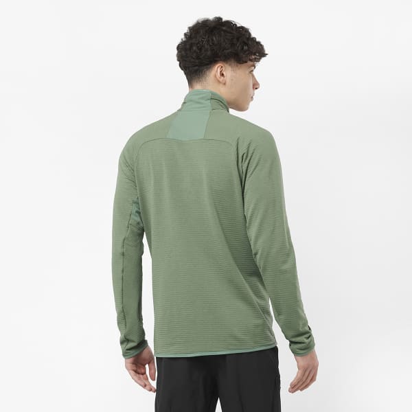 Sweat polaire SALOMON ESSENTIAL LTWARM HZ M LAUREL WREATH