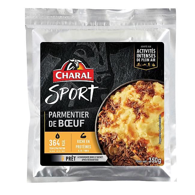 CHARAL SPORT - PARMENTIER DE BOEUF 350 G