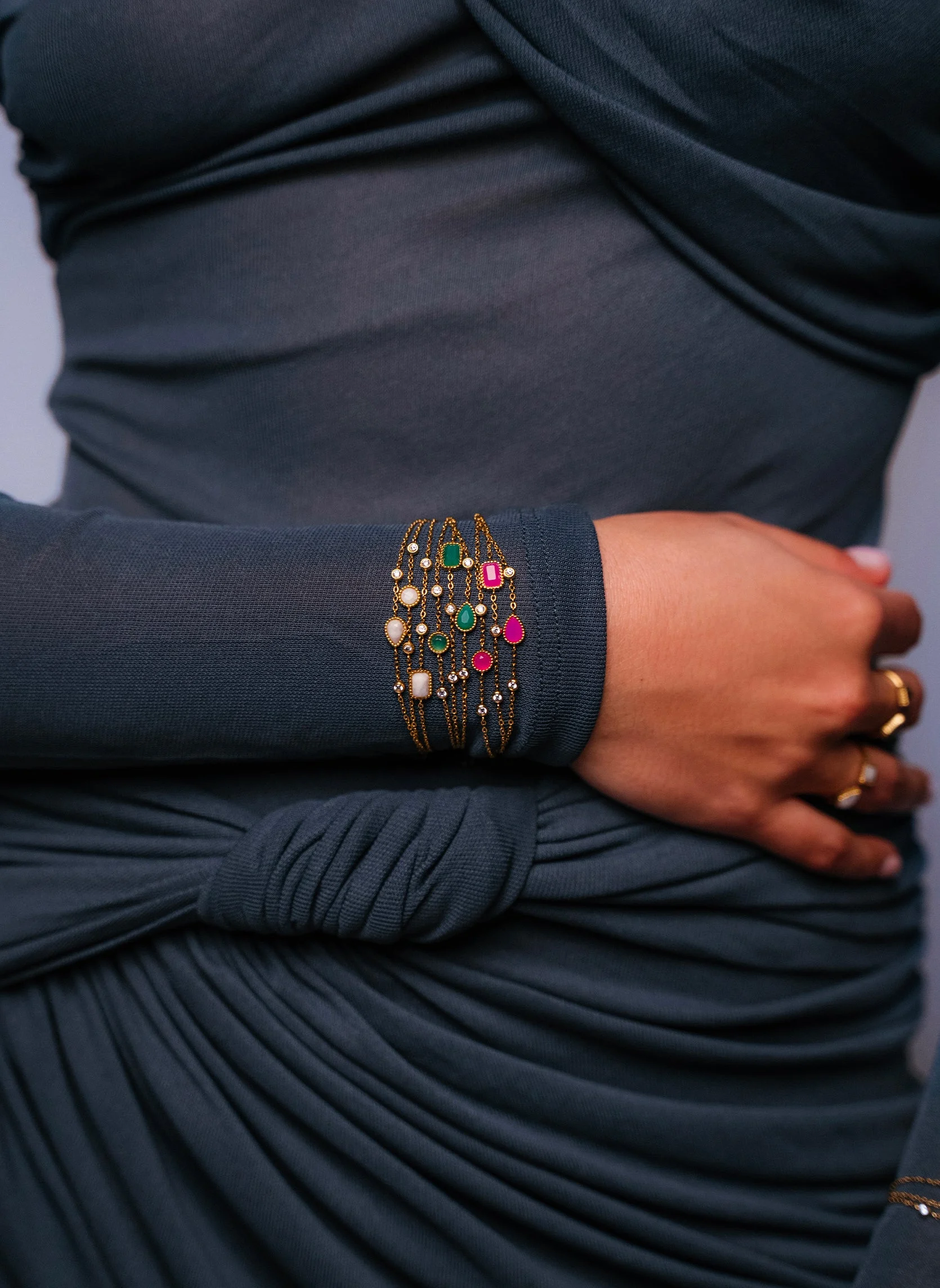 HERA - Bracelet chaîne hera | Rose