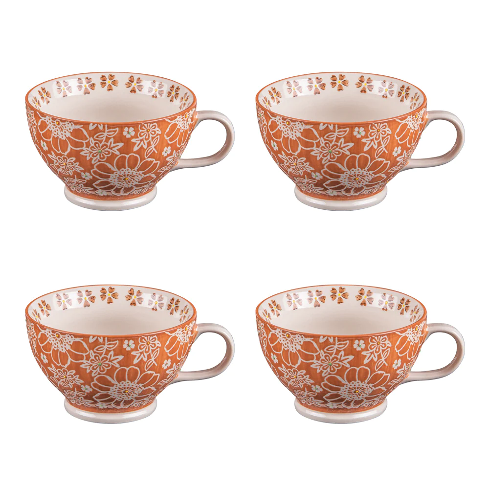 Coffret de 4 déjeuners Aliya 32 cl Table passion