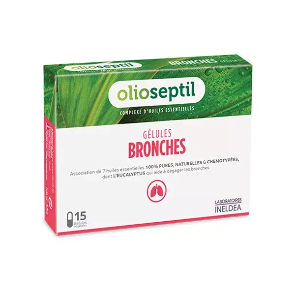 Ineldea Olioseptil Bronchial 15 cápsulas