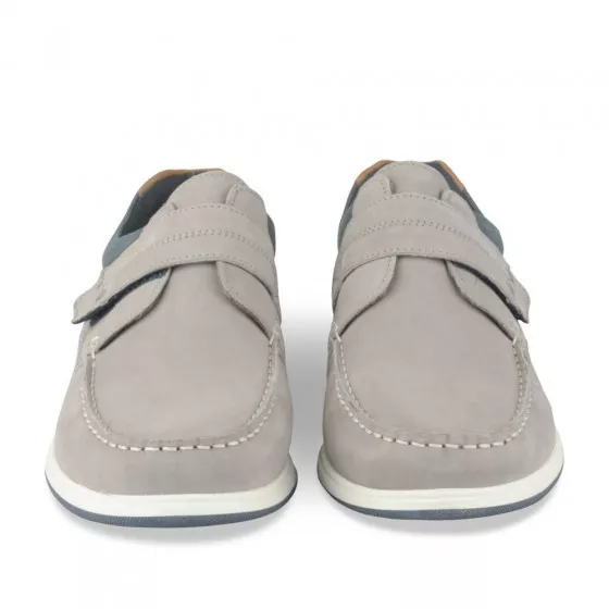 Chaussures bateau GRIS MEGIS CASUAL