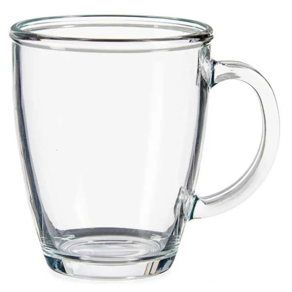 Vivalto Design koffie/thee glazen - 6x stuks - glas - 310 ml
