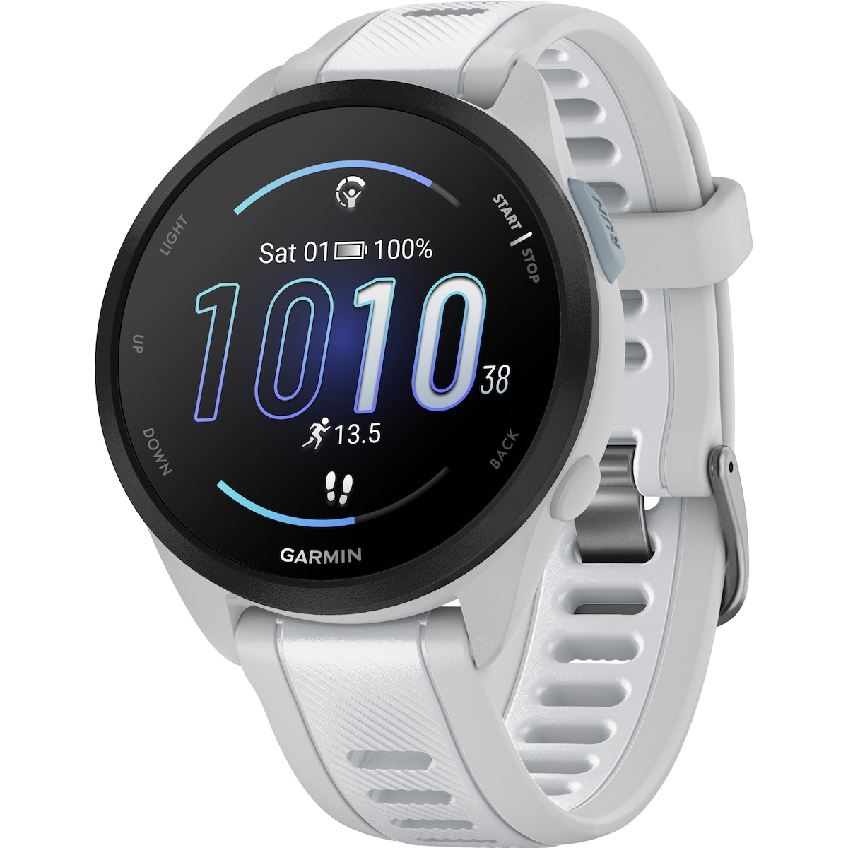 Garmin Forerunner 165 sportsklokke 43mm (hvit)