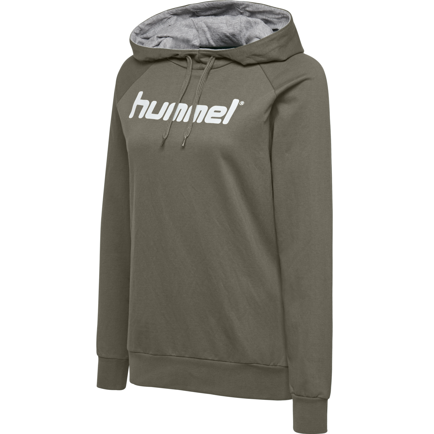 HUMMEL GO COTTON LOGO HOODIE WOMAN