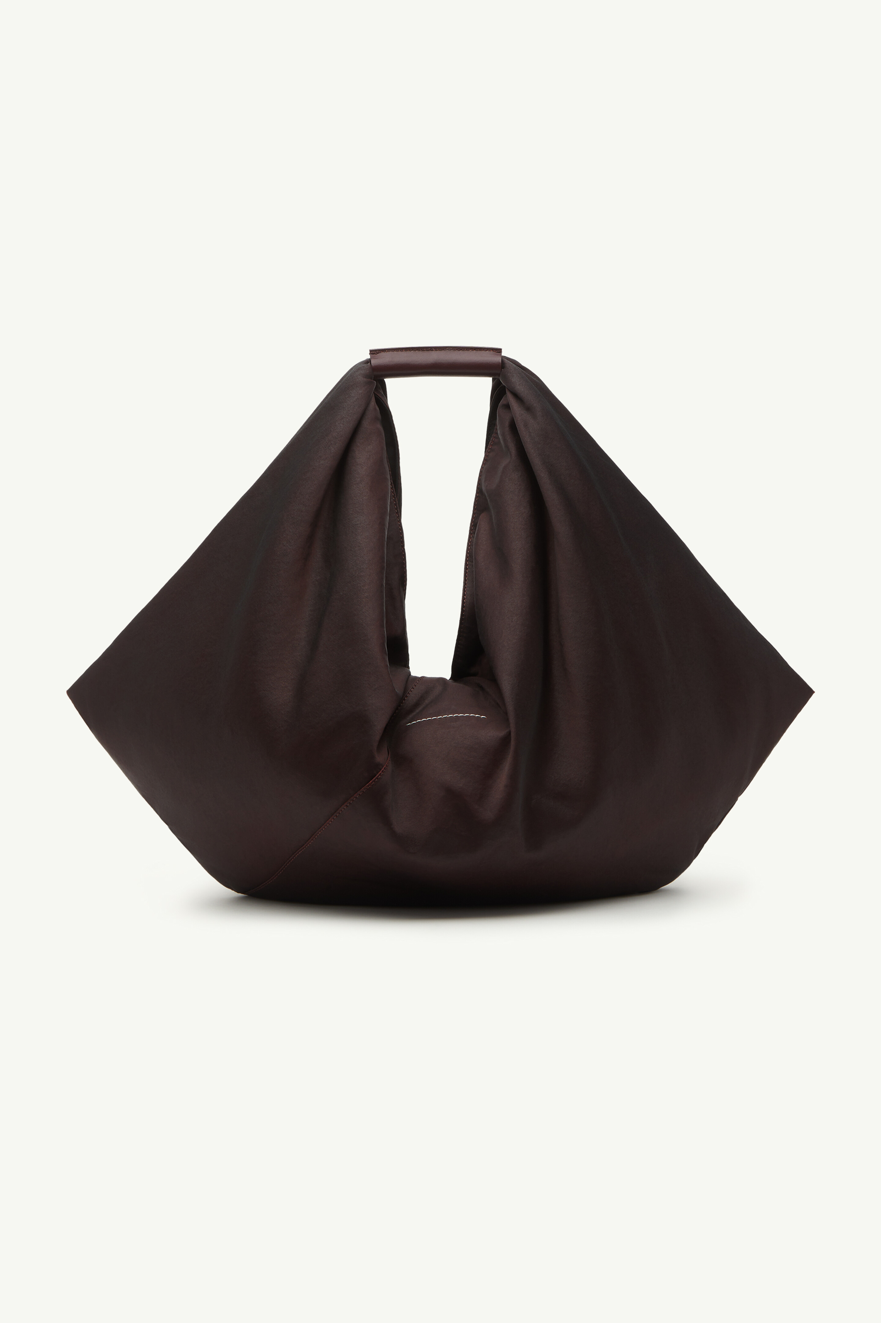 Sac cabas drapé en coton-viscose Japanese | MM6