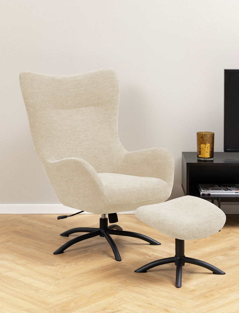 Z2 Loungesessel mit Hocker TALGARTH