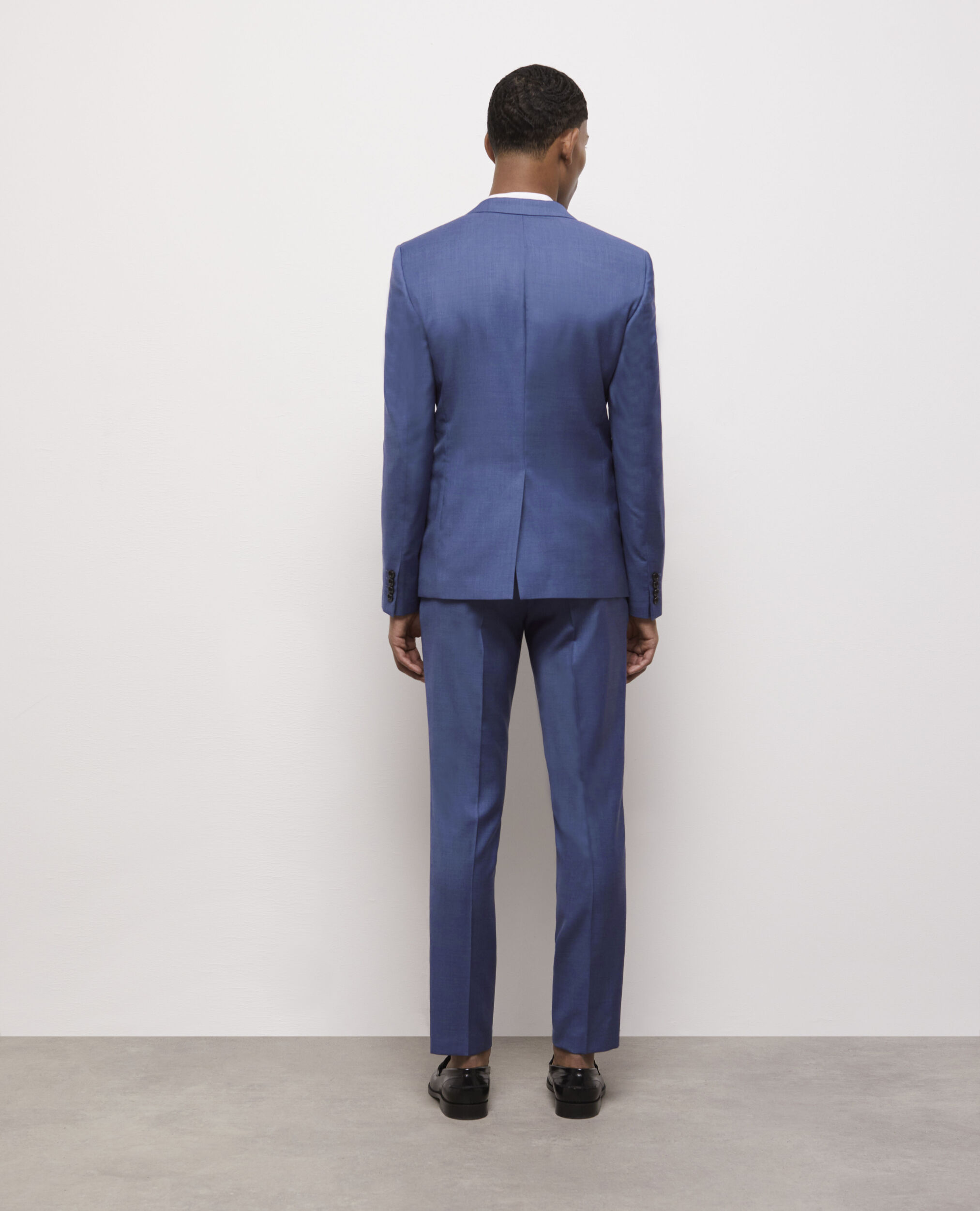 Veste de costume bleue