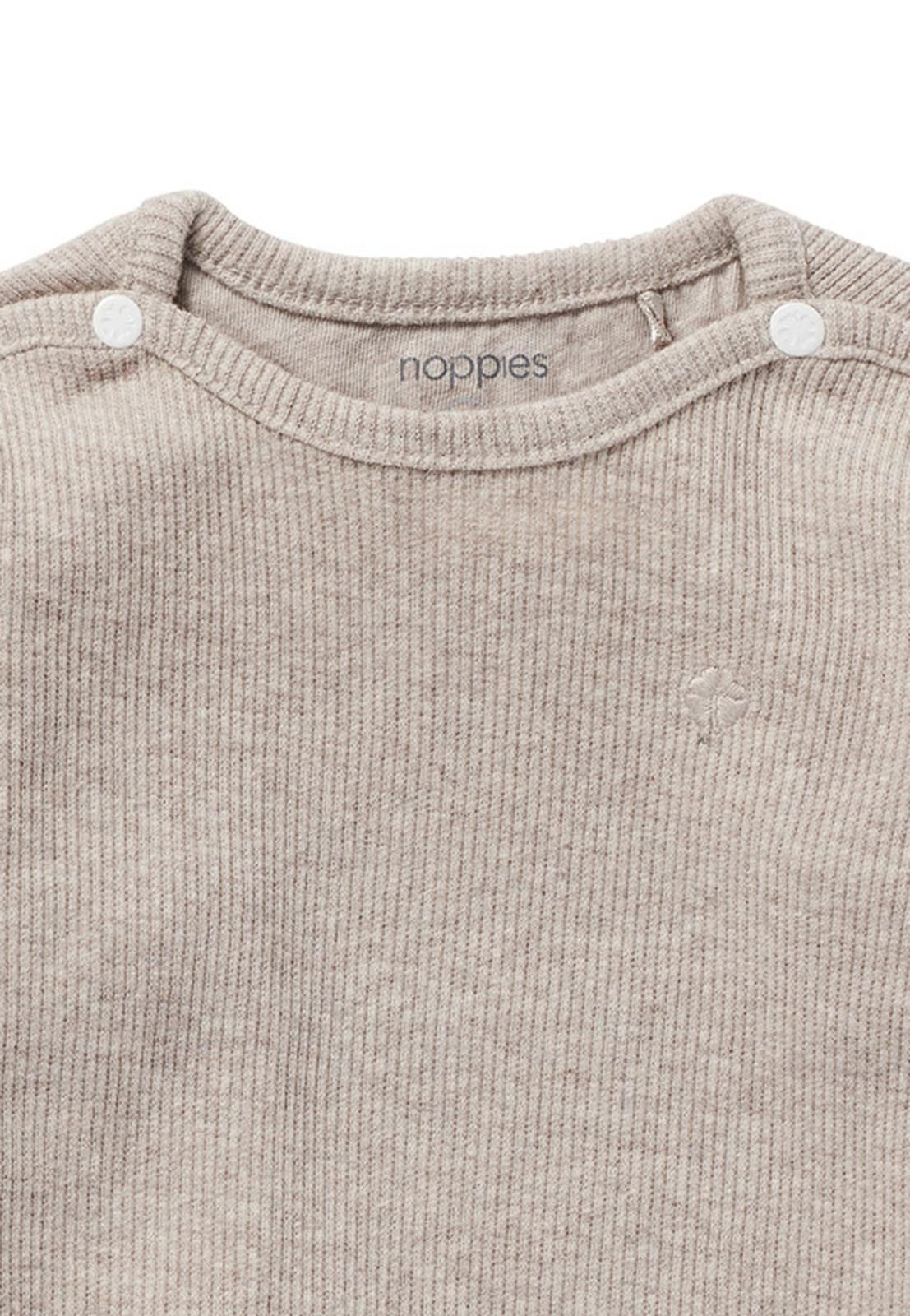 Noppies Newborn Longsleeve Natal - Taupe Melange