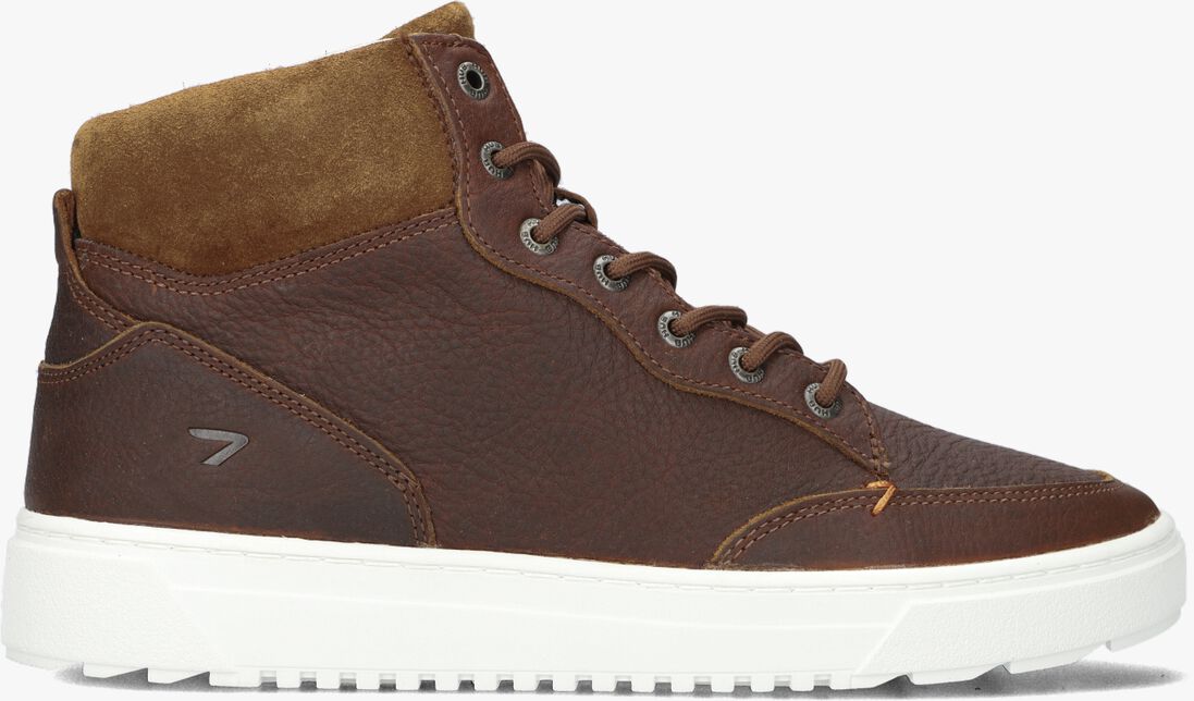HUB cognac hub hoge sneaker dundee