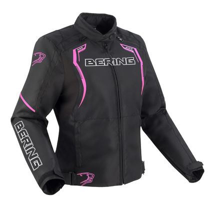 Blouson Bering LADY SWEEK - Noir / Rose