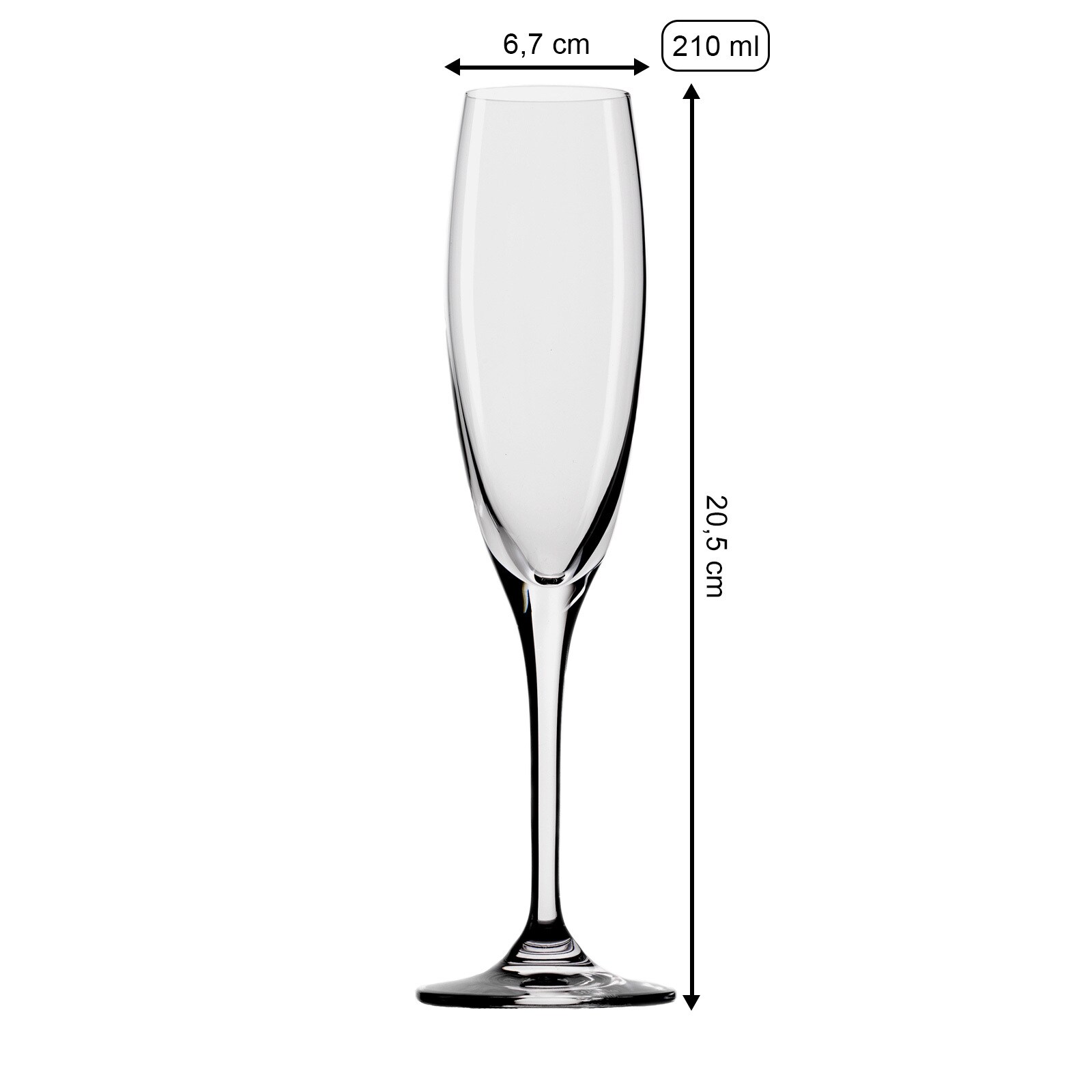 Stölzle Lausitz Sektgläser Vinea 170 ml 6er Set