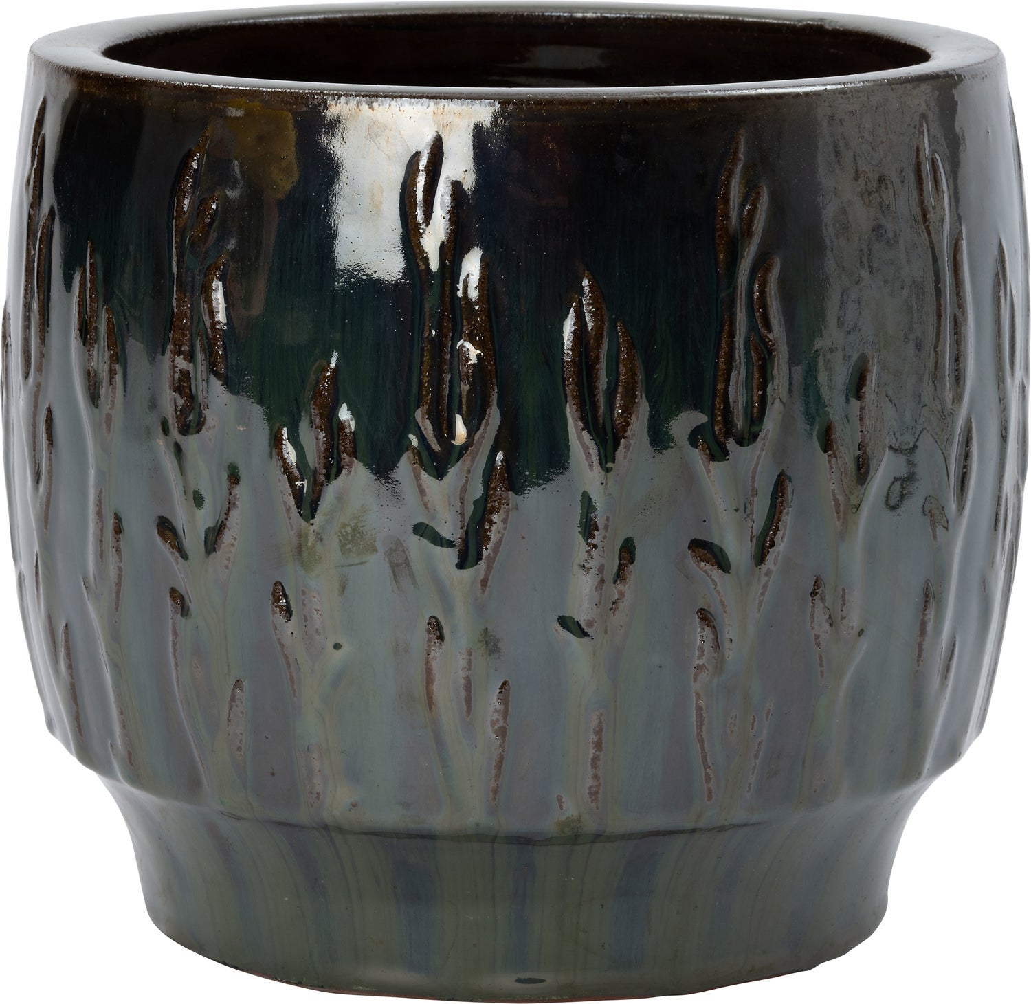 Intratuin bloempot Wilg groen D 18 H 16 cm