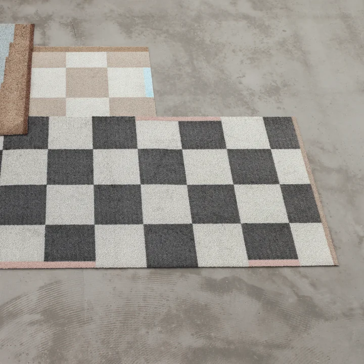 Mette Ditmer - Square Fussmatte, 55 x 80 cm, braun