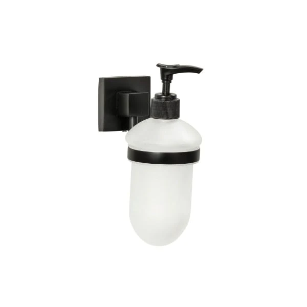 Distributeur de savon noir mat New York Fackelmann