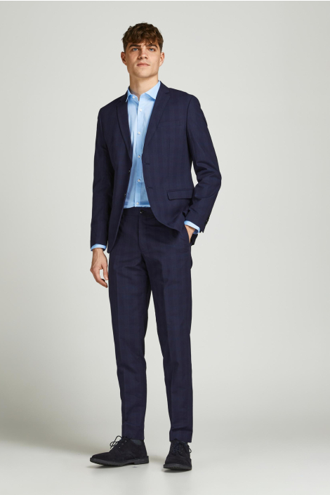 Jack & Jones blauwe heren overhemd