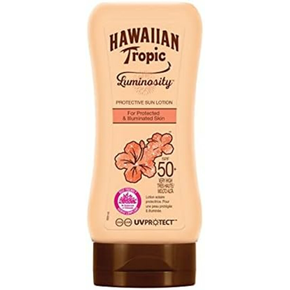 6x Hawaiian Tropic Luminosity Zonnebrand Lotion Very High SPF50+180 ml