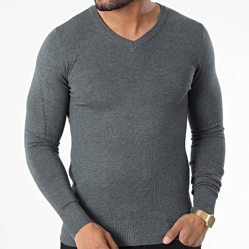 Pull J662 Gris Anthracite Chiné