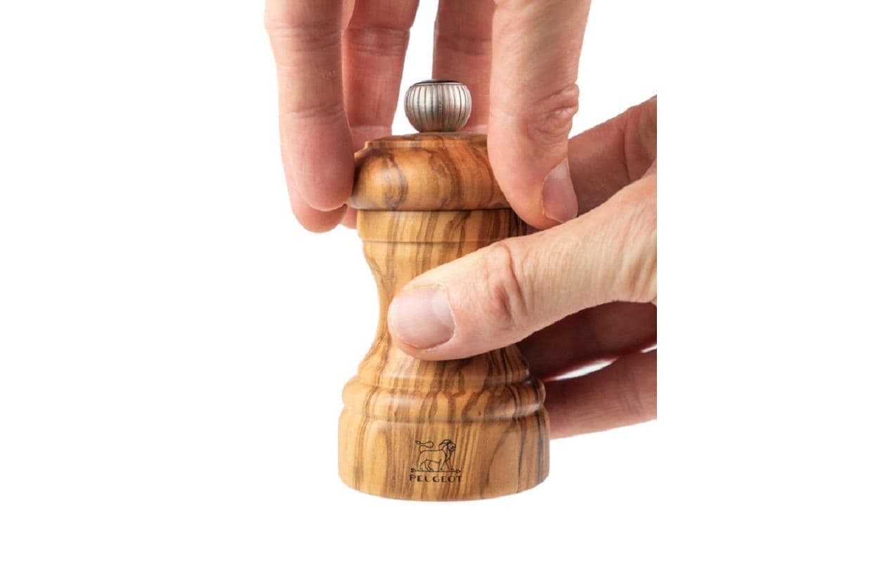 Salzmühle Bistro 10 cm, BraunGewürzmühle für Salz