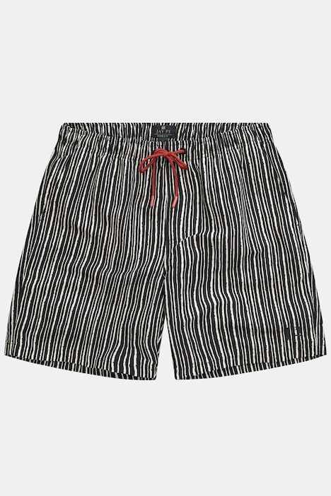 JAY-PI Badeshorts, Beachwear, Elastikbund, Streifen, bis 8 XL