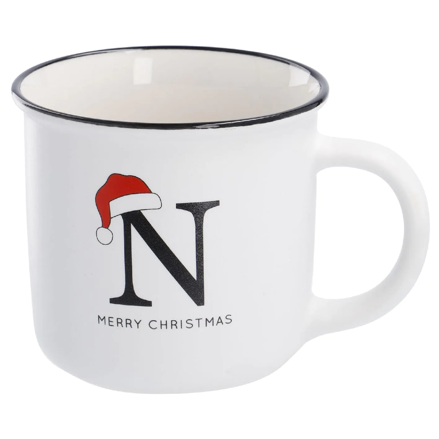 Becher Buchstabe mit Mütze, N, 380 ml