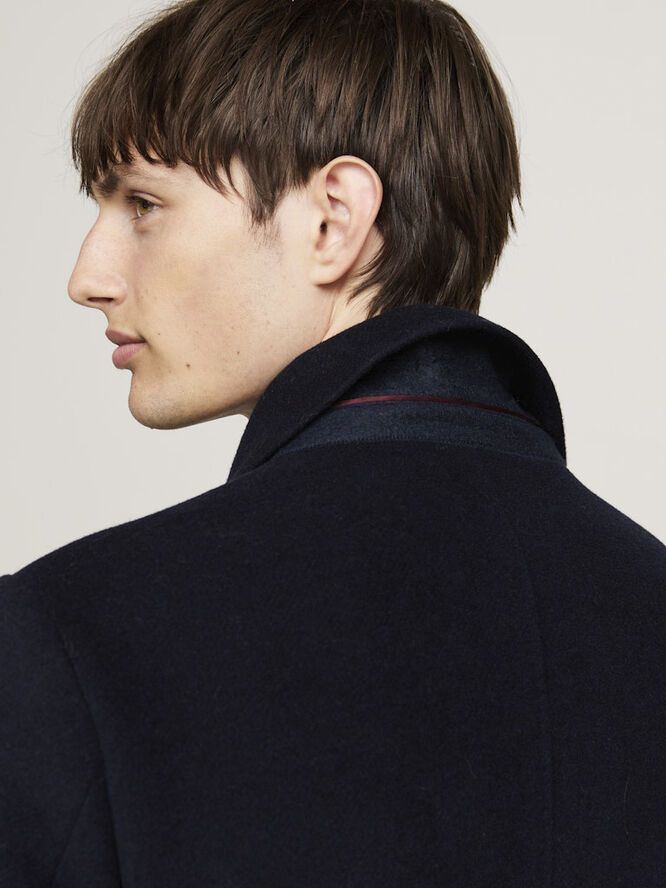 Tommy Hilfiger DC WOOL MIX COAT Desert sky