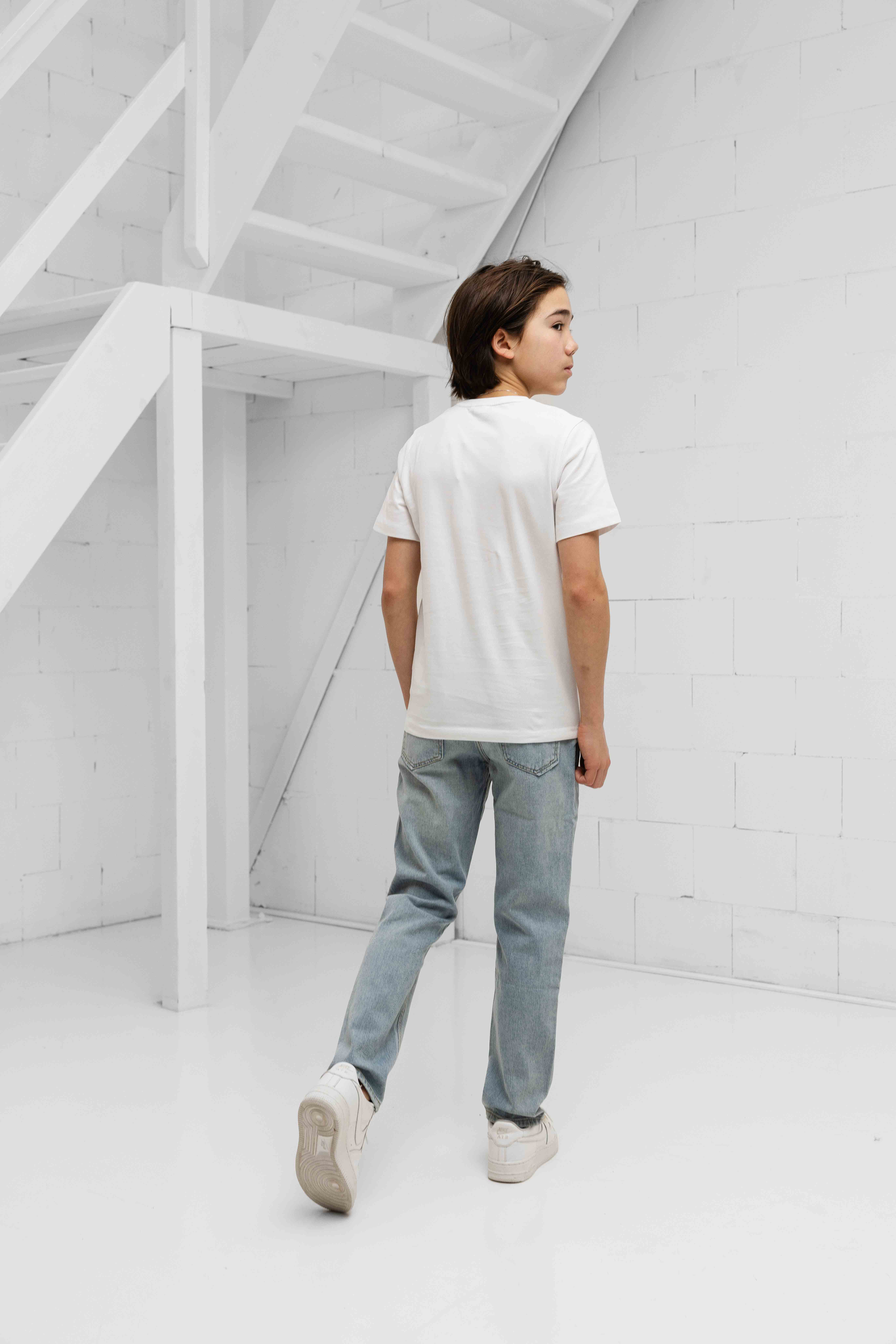 Hugo Boss 3D Logo T-Shirt Kids Wit