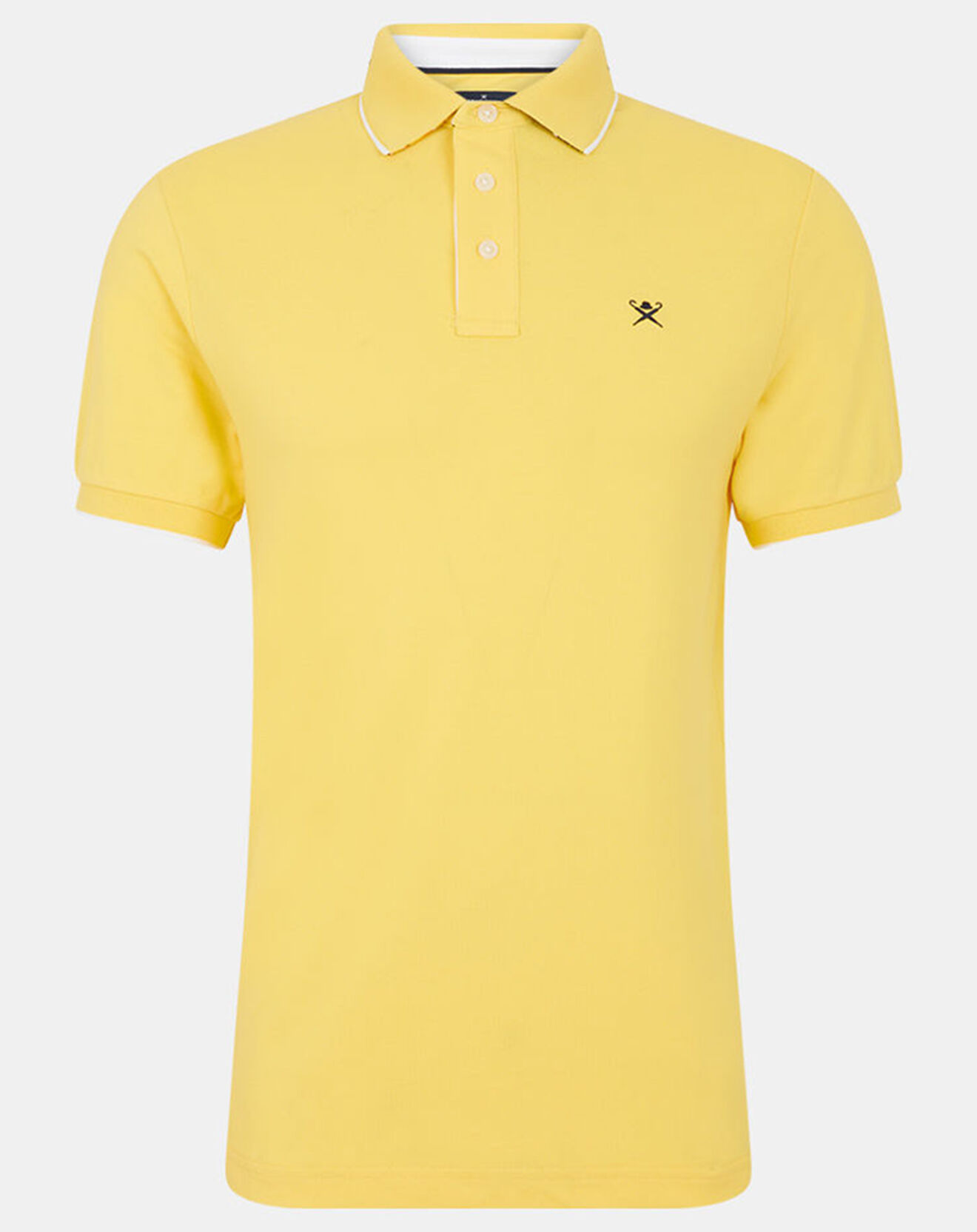 Hackett London Polo Slim Fit jaune