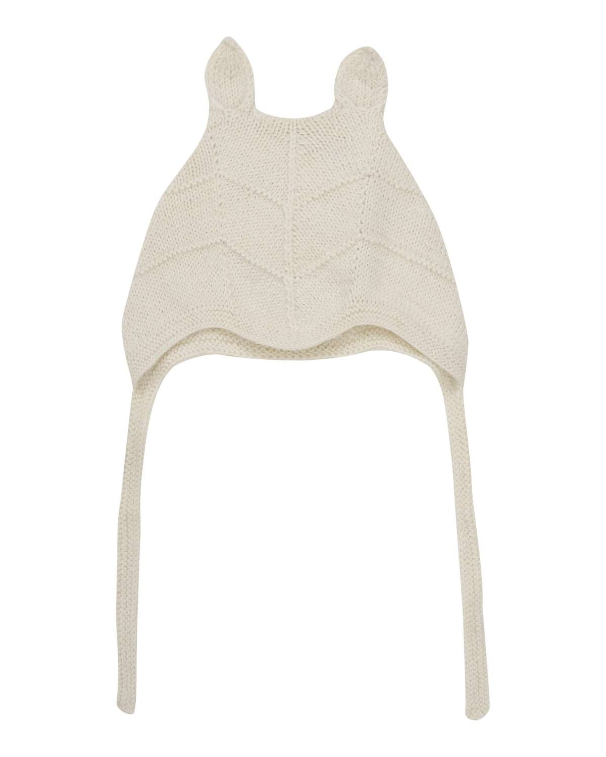 Babylue med ører – 100% Alpakka | Bonnet Ears Alpaca Wool Knit