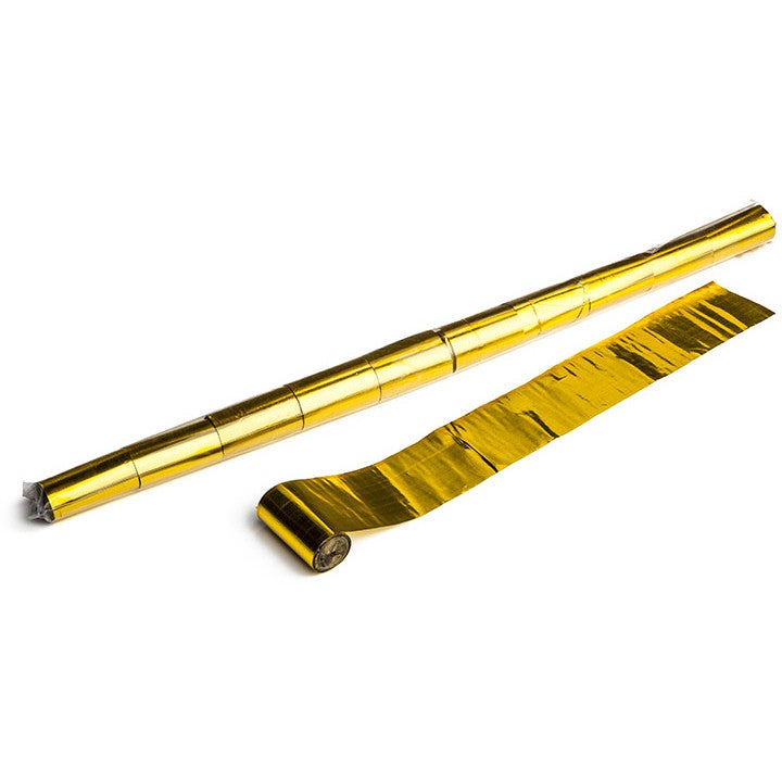 Magic FX STR07GL metallic streamers 10mx5cm goud 10st