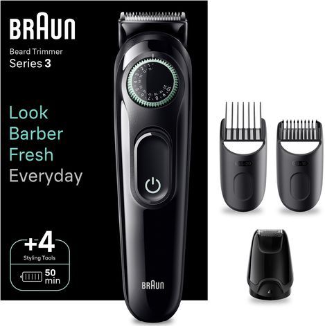 Braun - BT3421 - Multigroom - Zwart - Accu - Zelfslijpende Messen