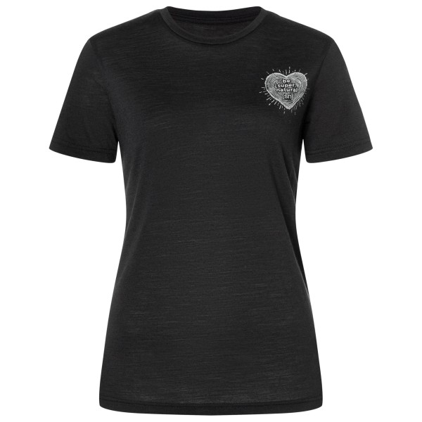 super.natural - Women's Little Heartwood Tee - Haut en mérinos