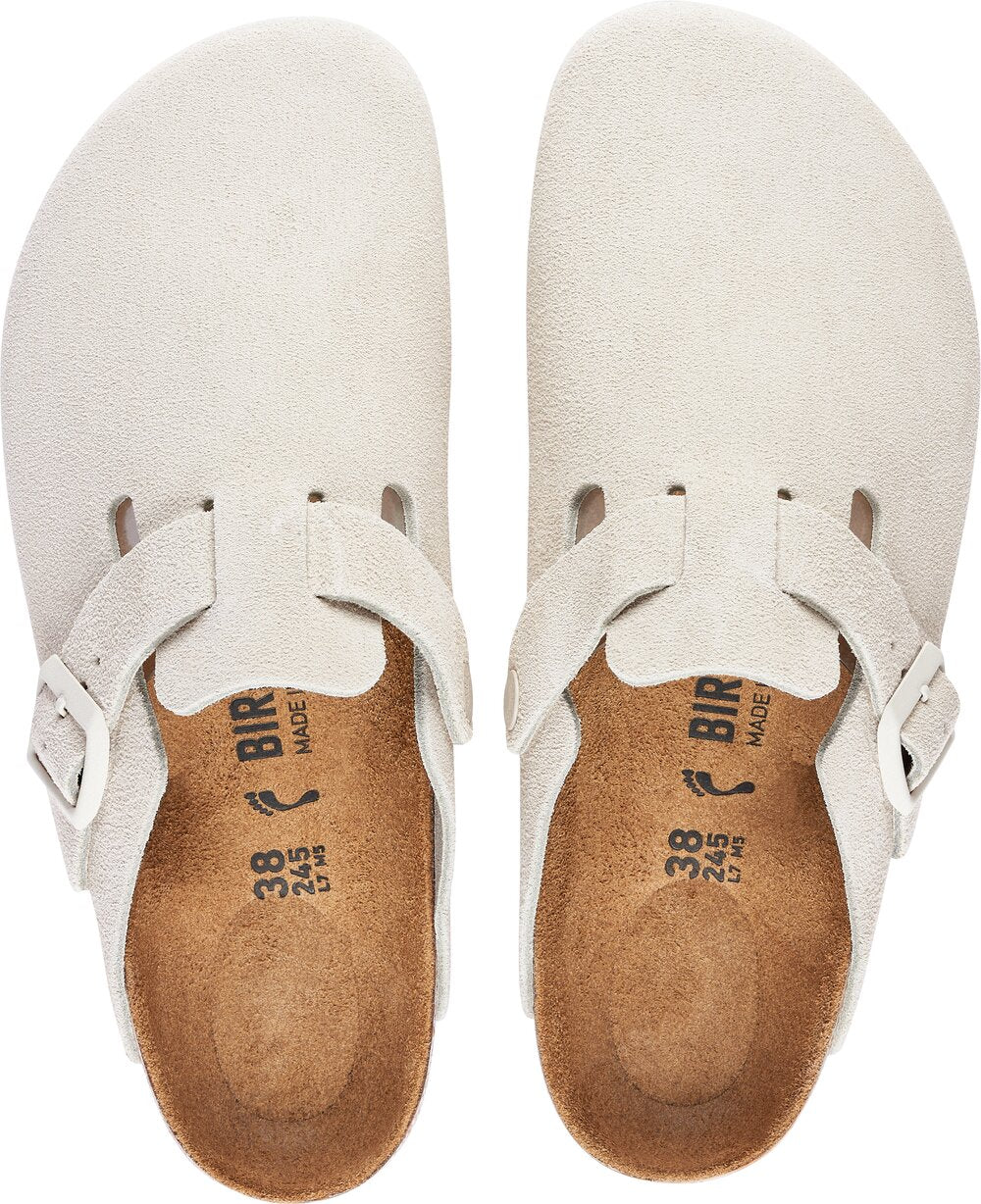 Birkenstock  Boston Leve clogs - Antique White