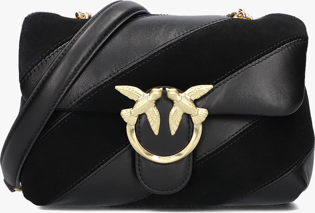 zwarte pinko schoudertas love puff mini