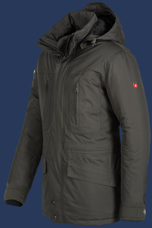 Golfjacke-Winter PolyAirLite, Darkarmy