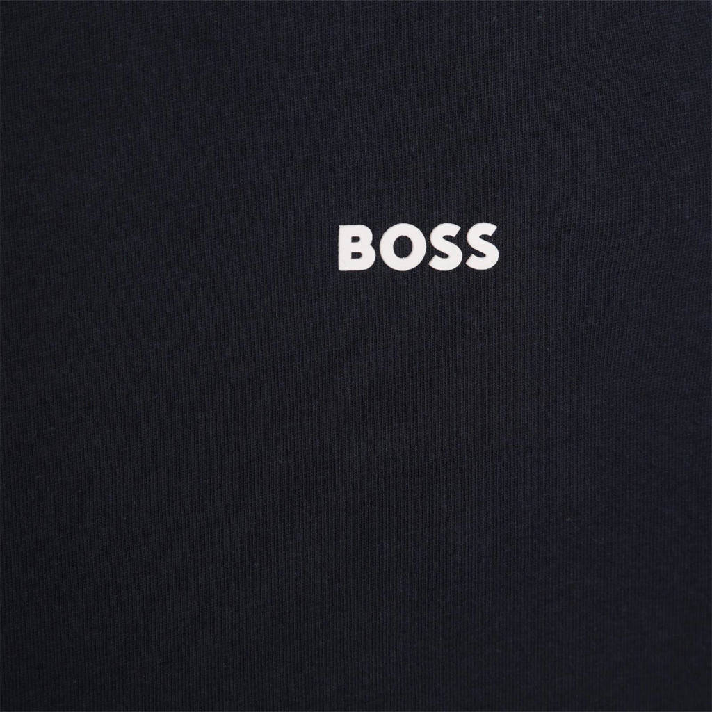 BOSS T-shirt donkerblauw