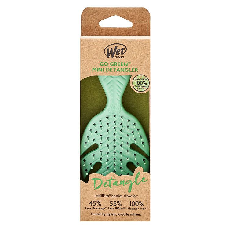 Wetbrush Go Green Mini Detangler Green