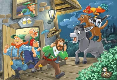 Ravensburger Puslespill Eventyr 2x24 Brikker