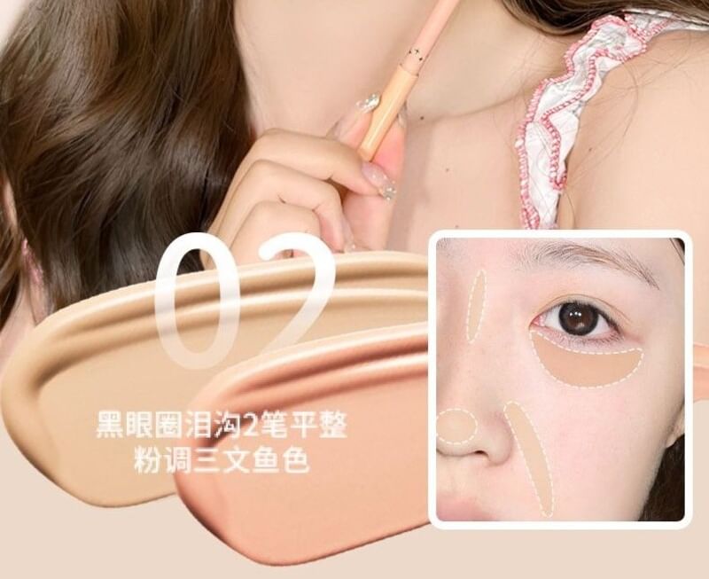 JILL LEEN - Dual Head Highlighter en Concealer Pencil - 2 kleuren