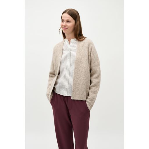 mbyM Axane-M Cardigan, Light Taupe Melange, L/XL