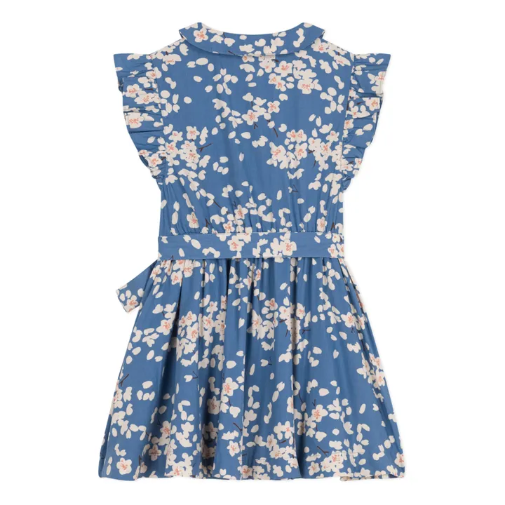 Petit Bateau Robe Magnolia Popeline | Bleu