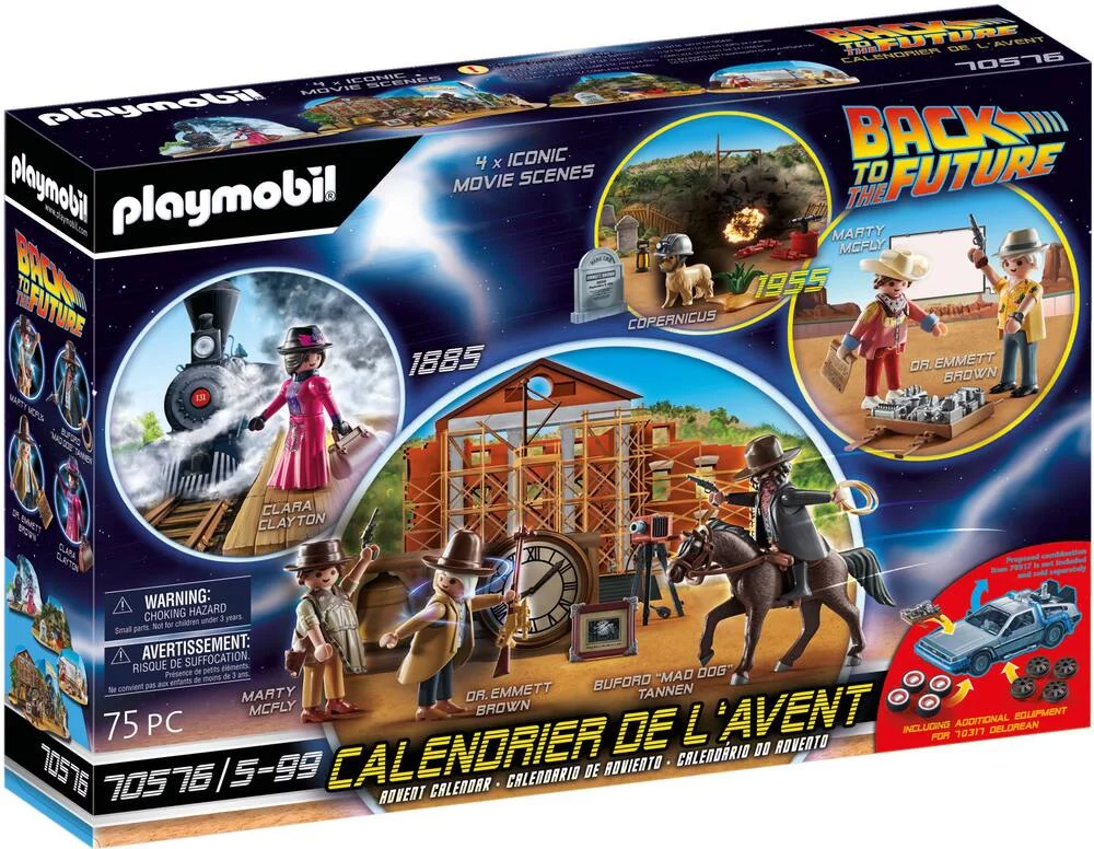 CALENDRIER DE L'AVENT  - RETOUR VERS LE FUTUR PART III - 70576