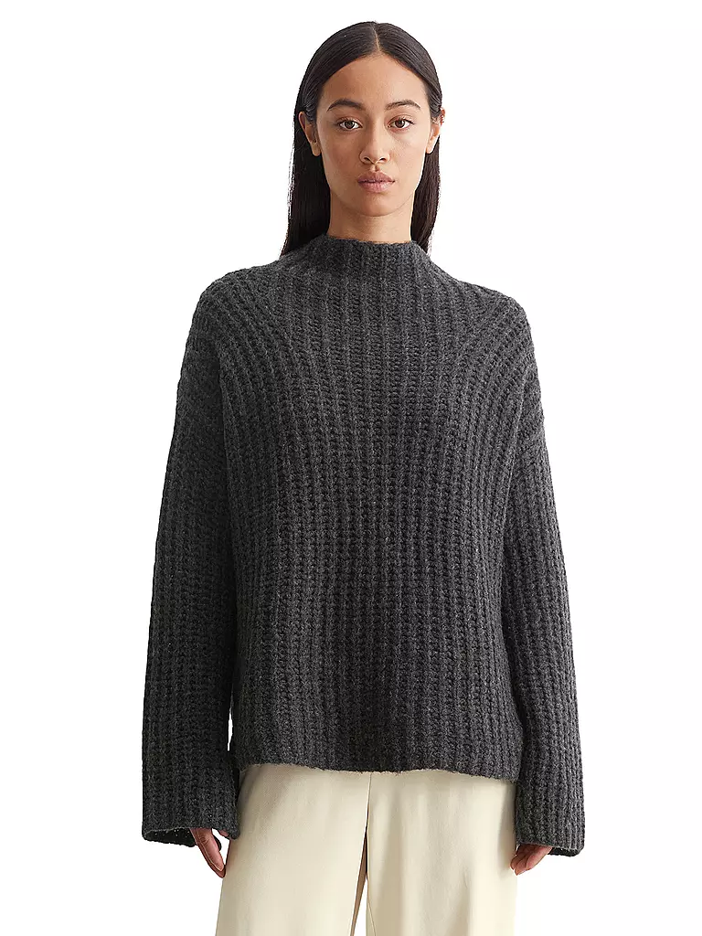 MARC O'POLO Pullover grau